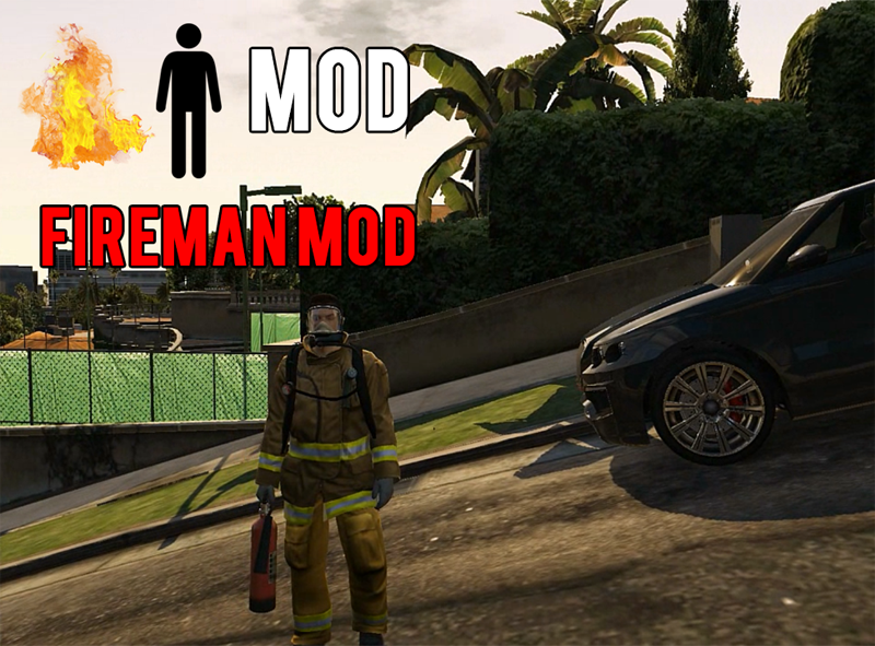 Fireman Mod (Mod Pompier GTA 5)